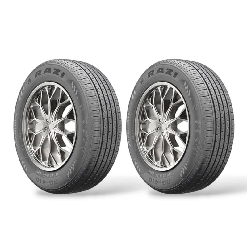 لاستیک خودرو رازی تایر مدل rg410 سایز 185_65_15 تولید سال 2025   2 حلقه